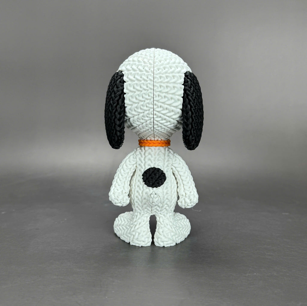 Snoopy Crochet Edition - Figura 3D Articulada