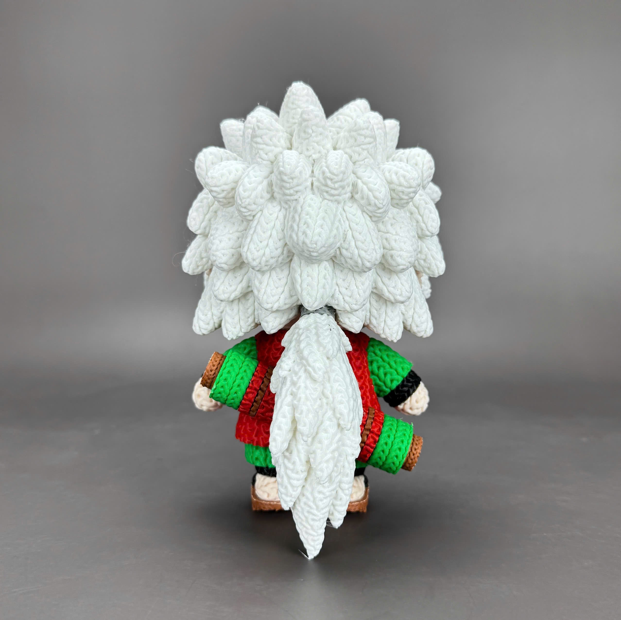 Jiraiya Crochet Edition – Figura 3D Articulada