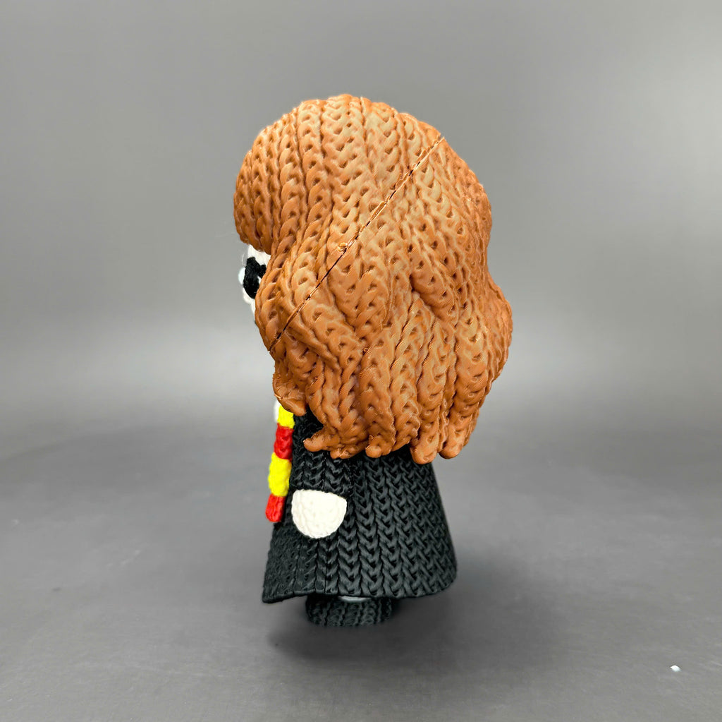 Hermione Granger Crochet Edition – Figura 3D Articulada de 18 cm