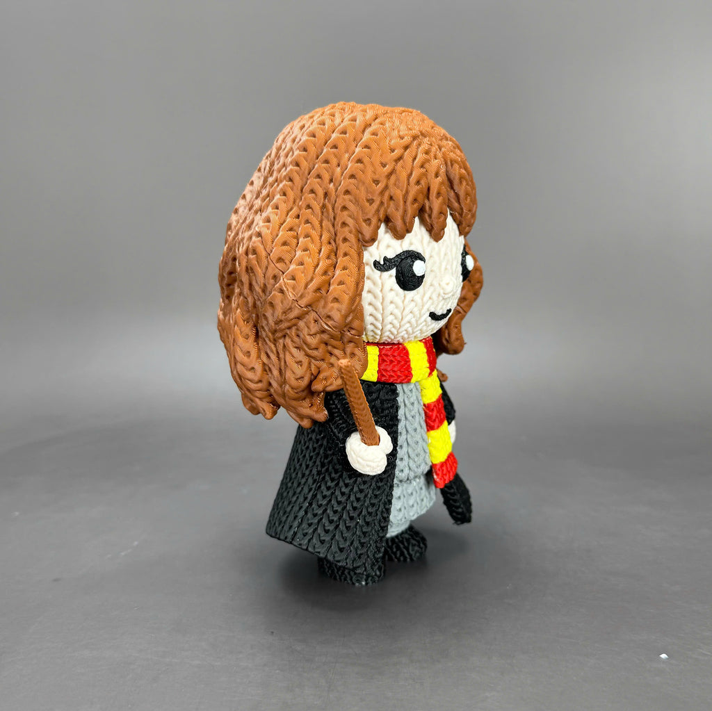 Hermione Granger Crochet Edition – Figura 3D Articulada de 18 cm