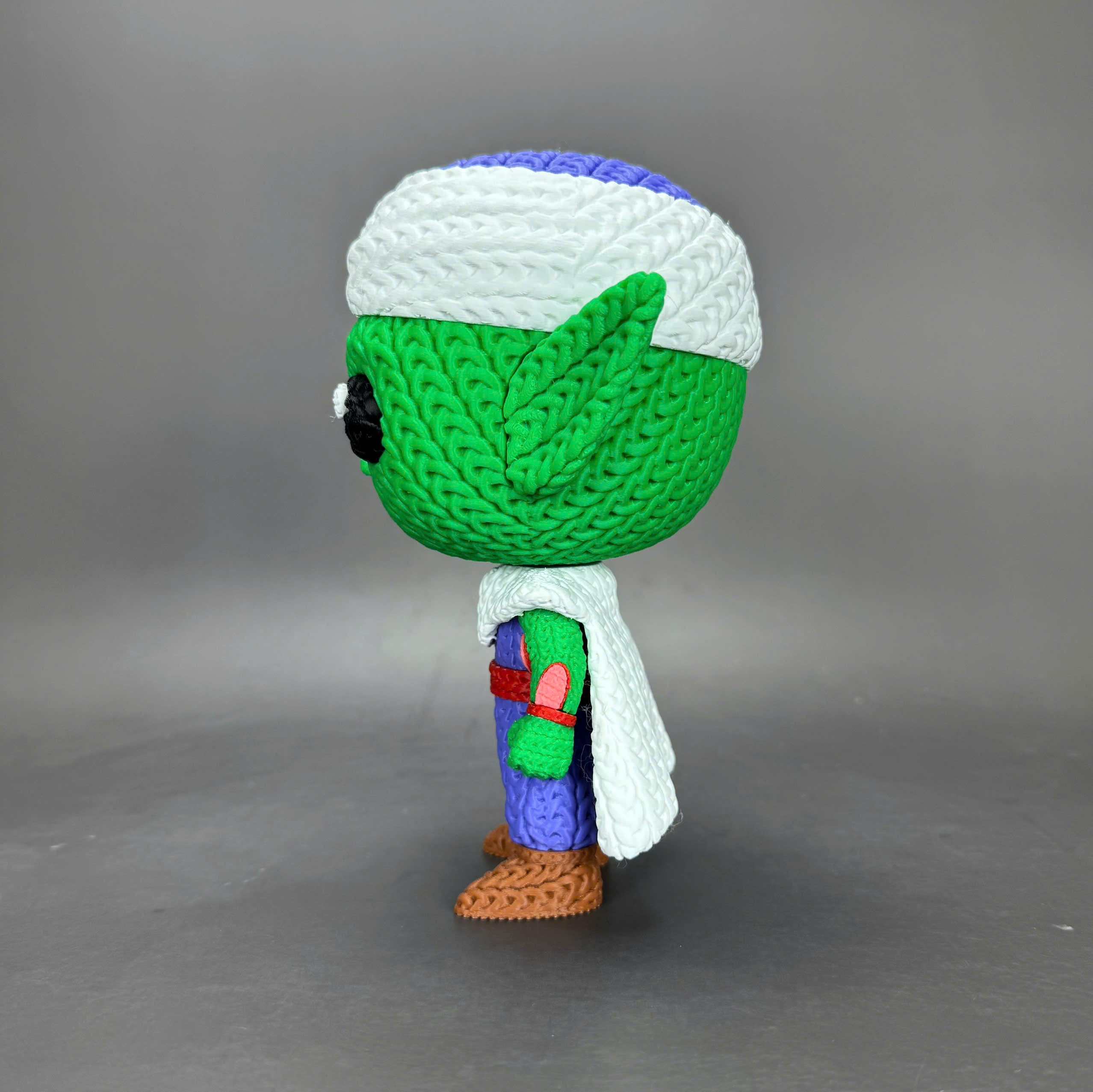 Piccolo Crochet Edition – Figura Anime 3D Articulada de 18 cm