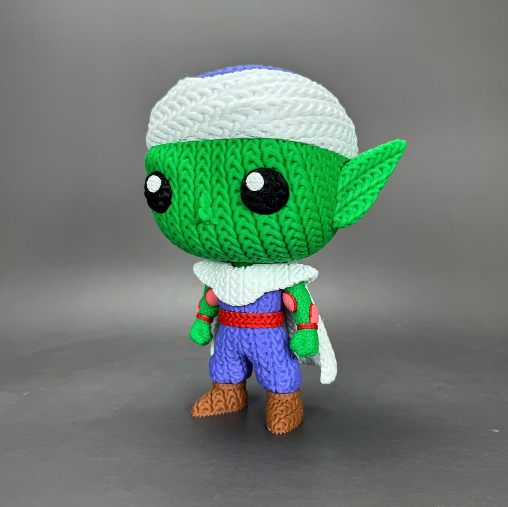 Piccolo Crochet Edition – Figura Anime 3D Articulada de 18 cm