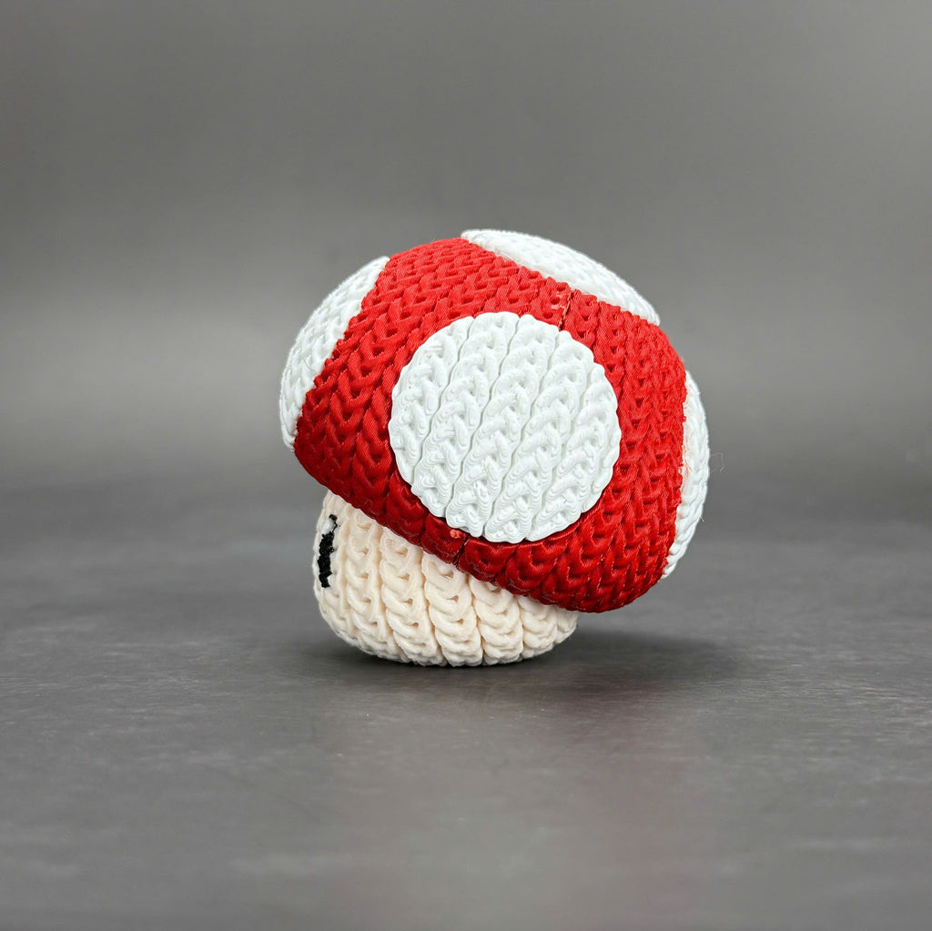 Mario Mushroom Edition – Figura 3D Articulada de 18 cm