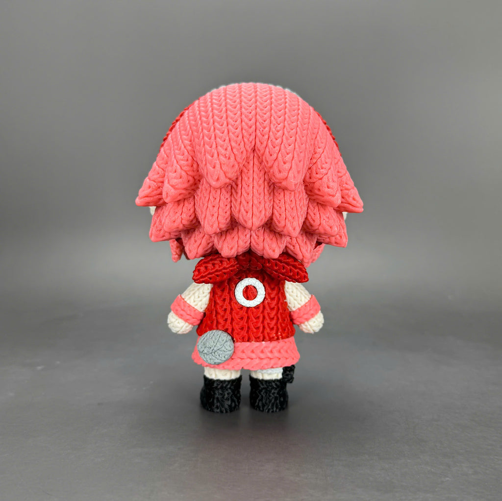 Sakura Haruno Crochet Edition – Figura 3D Articulada